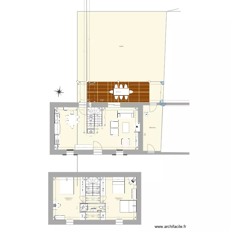 PlonevezPorzay1 MasseRdCh. Plan de 