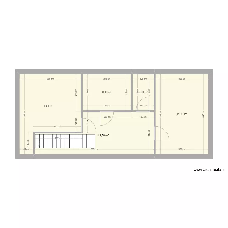 JANEZ ETAGE. Plan de 