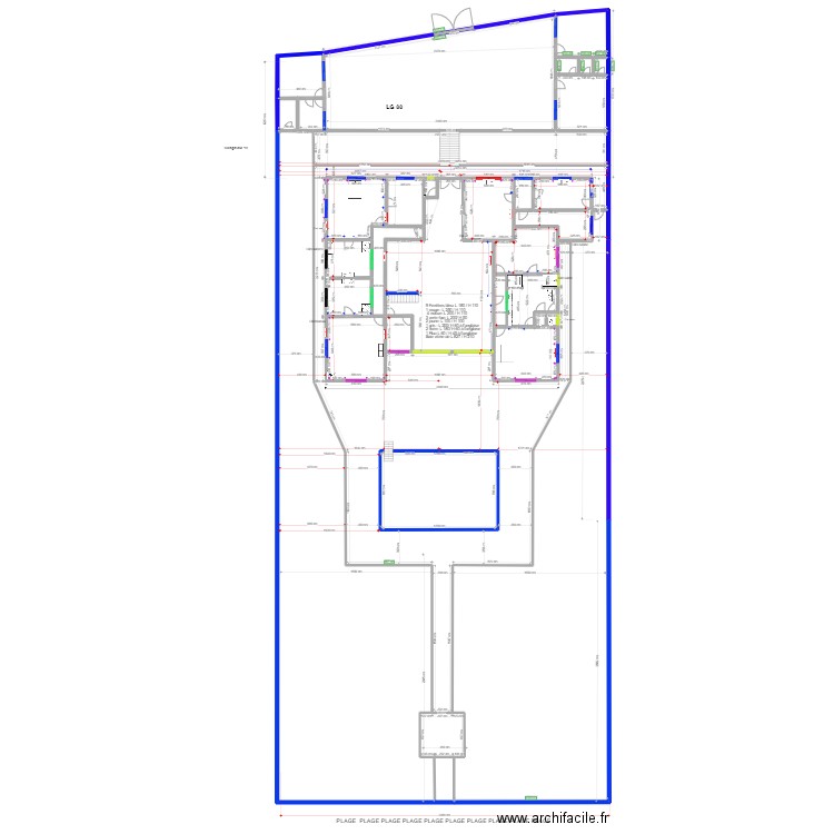 A LG 97. Plan de 0 pièce et 0 m2