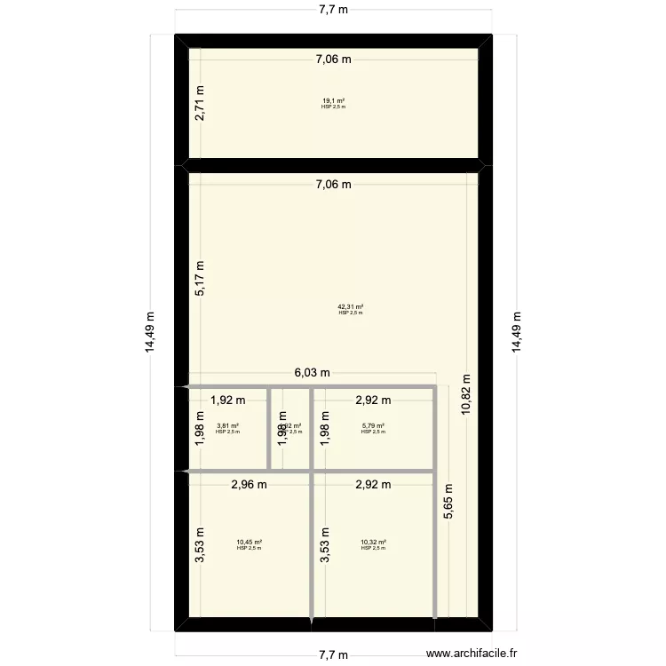 construction collectif lavaziere v3. Plan de 7 et 94 m² construction collectif lavaziere v3. Plan de 7 et 94 m²