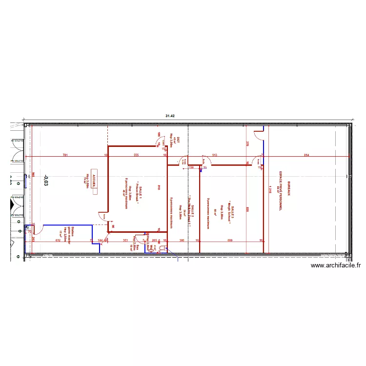 Escape Game 2. Plan de 