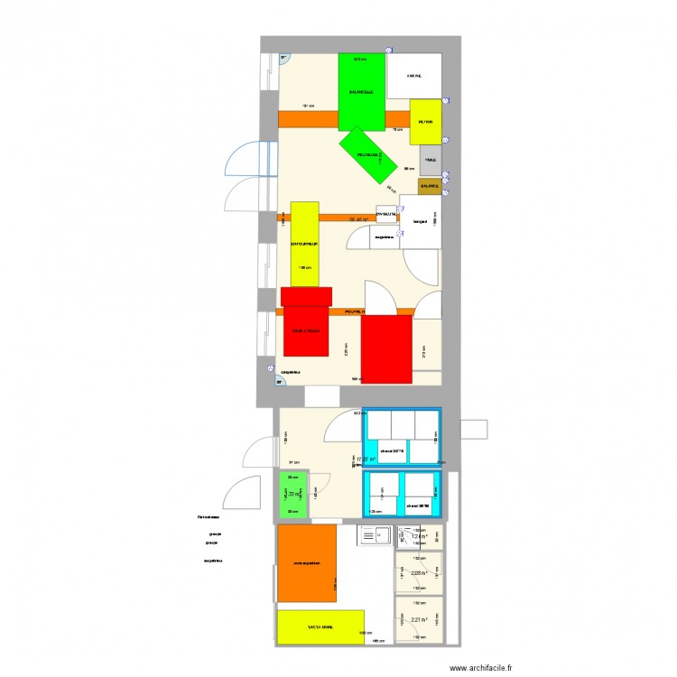 FOURNIL ST PALAIS 22 ch 2017. Plan de 0 pièce et 0 m2