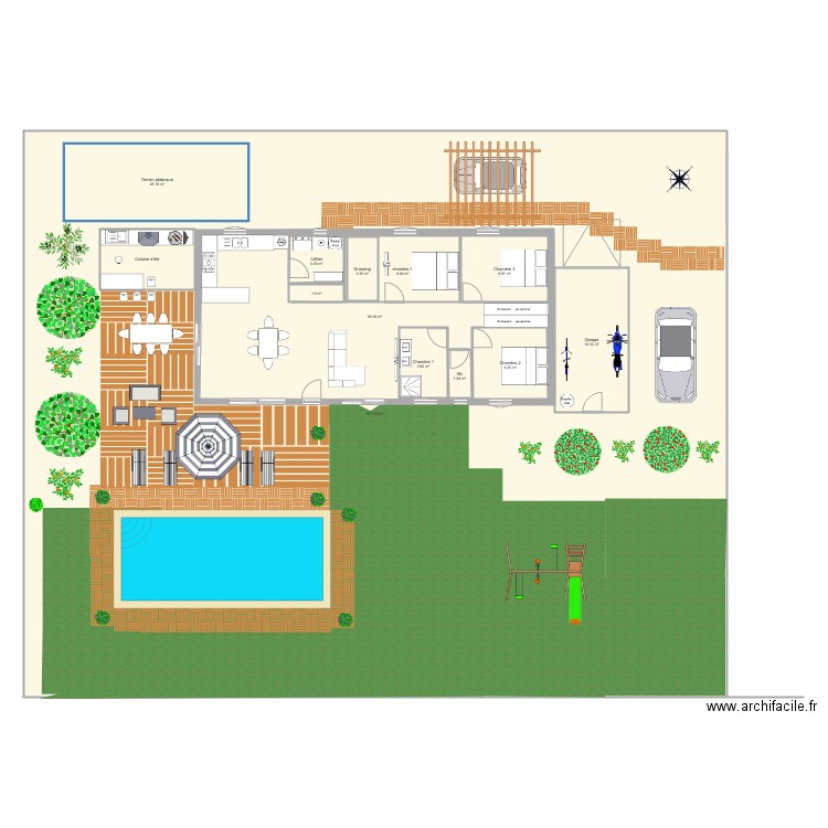 maison lot 23 Nicolas Floriane 4. Plan de 0 pièce et 0 m2