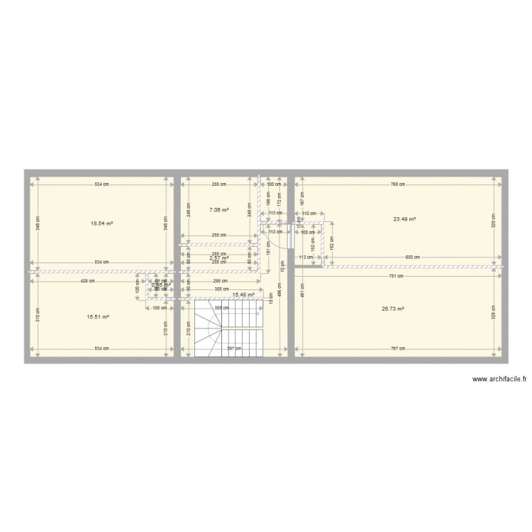 4 Chambres principales extention v2. Plan de 0 pièce et 0 m2