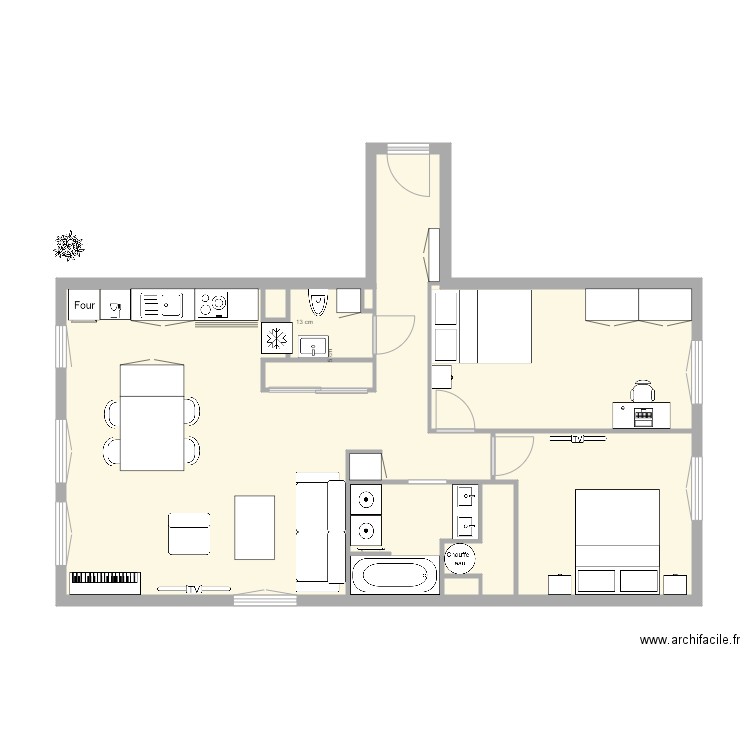 Bussy marion essai 6. Plan de 0 pièce et 0 m2