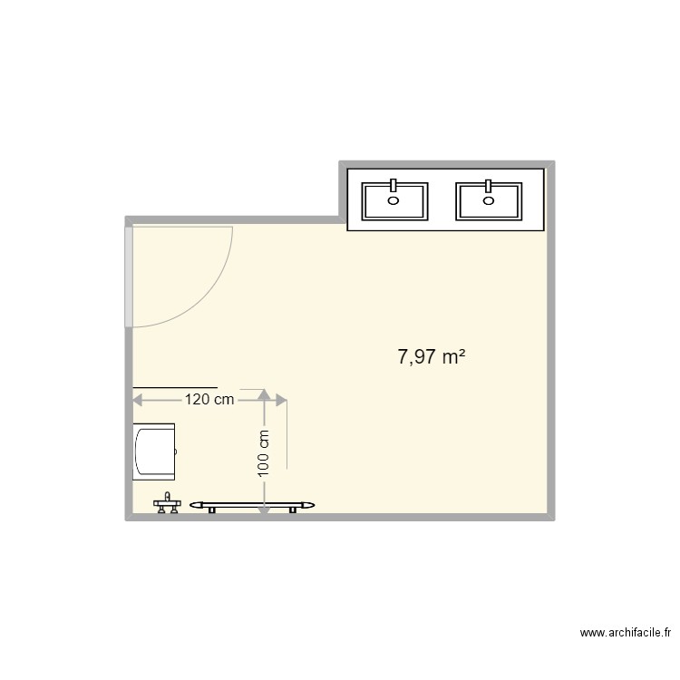 Erard SDB projet 2. Plan de 0 pièce et 0 m2
