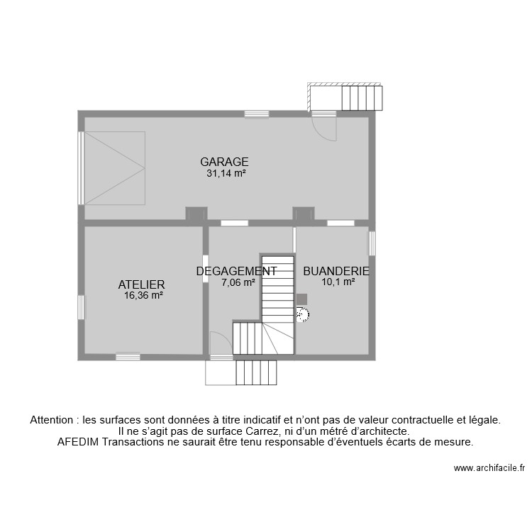 BI 6427 SOUS SOL. Plan de 0 pièce et 0 m2