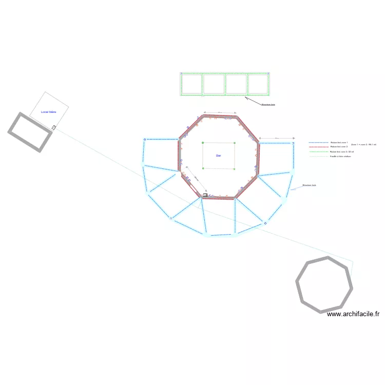 Clos des oliviers. Plan de Clos des oliviers. Plan de
