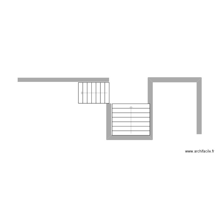 Escalier terrasse piscine. Plan de 0 pièce et 0 m2