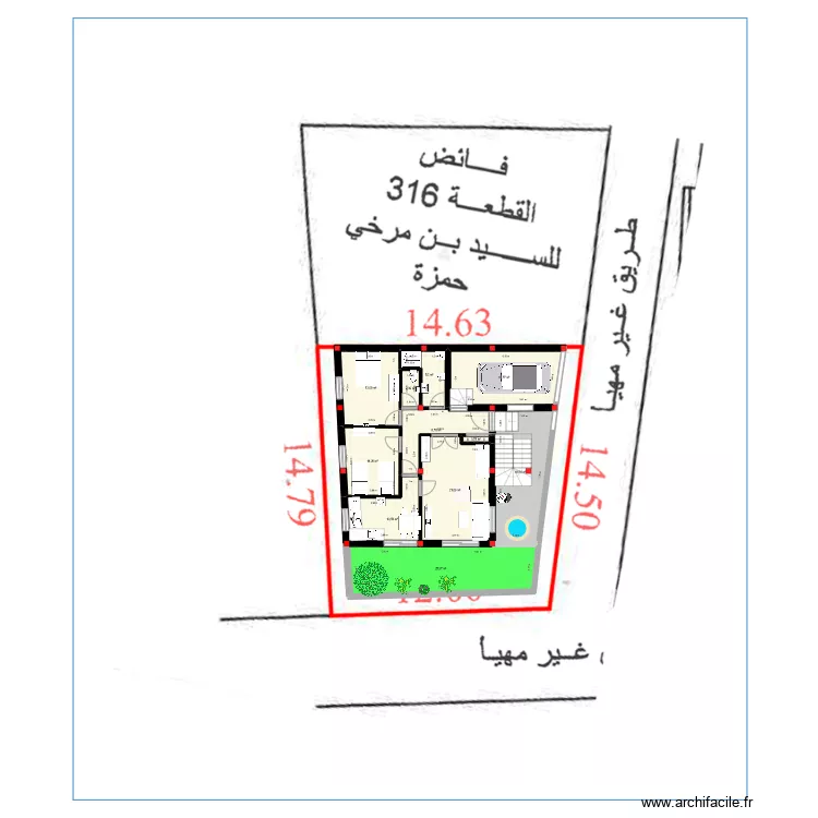 Maison collo4. Plan de Maison collo4. Plan de