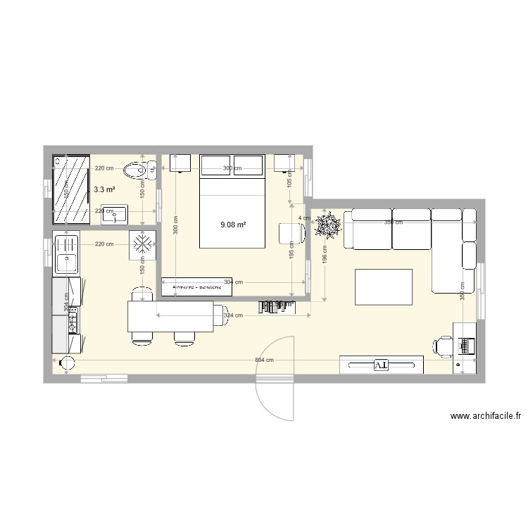 module complexe. Plan de 0 pièce et 0 m2