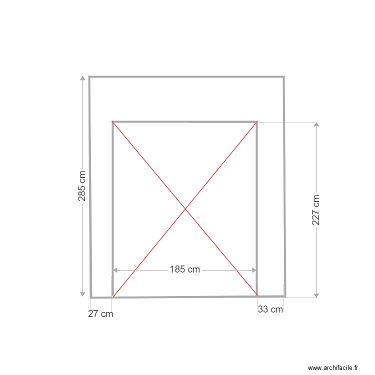 placard entrée fermé. Plan de 0 pièce et 0 m2