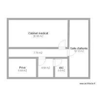 Cabinet m&eacute;dical type 2
