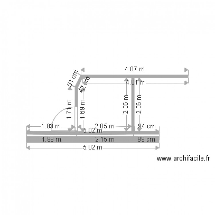 bourg la reine 2. Plan de 0 pièce et 0 m2