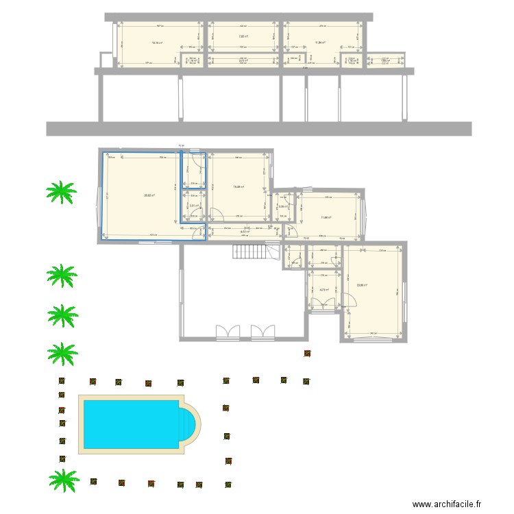 rêve. Plan de 0 pièce et 0 m2