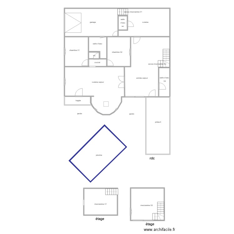 desmeulle. Plan de 0 pièce et 0 m2