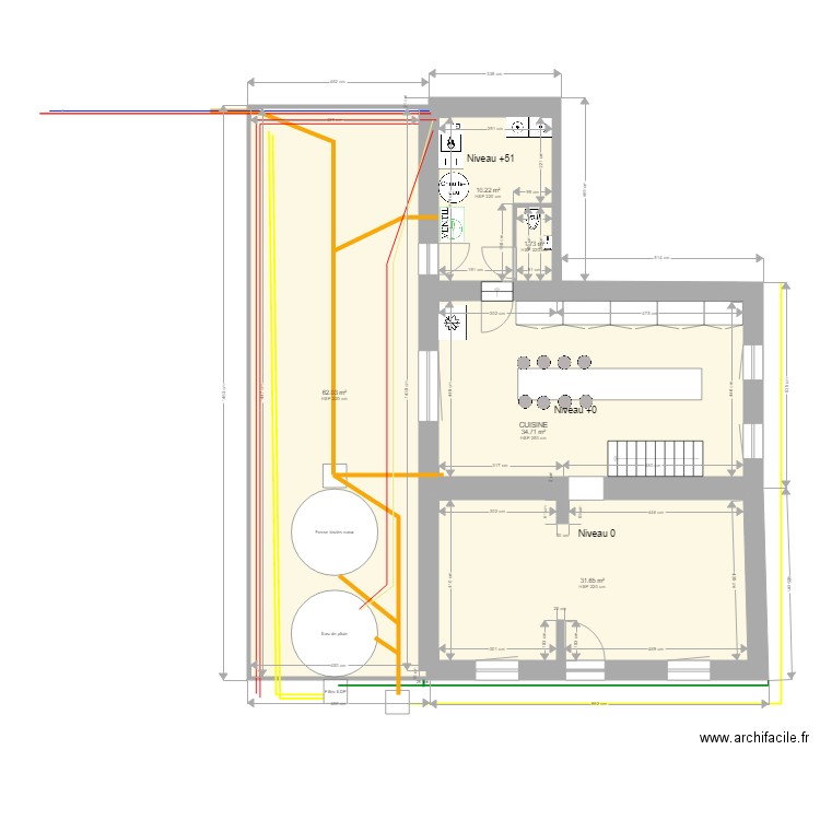 après transformation version temp 1. Plan de 0 pièce et 0 m2