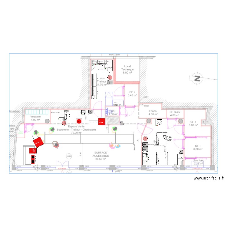 Lyon Boileau V3. Plan de 0 pièce et 0 m2