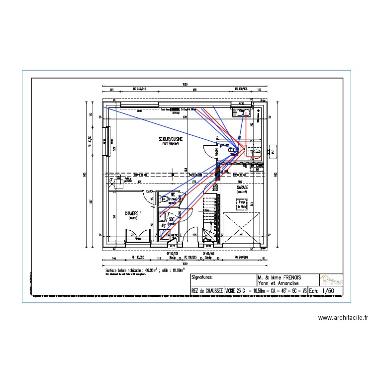 FRENOIS RDC HYDRAULIQUE. Plan de 0 pièce et 0 m2