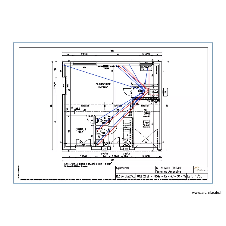 FRENOIS RDC HYDRAULIQUE. Plan de 