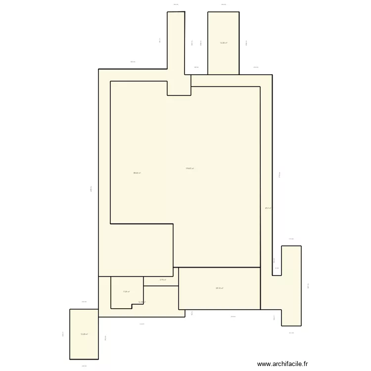 Crozet st cyprien. Plan de 