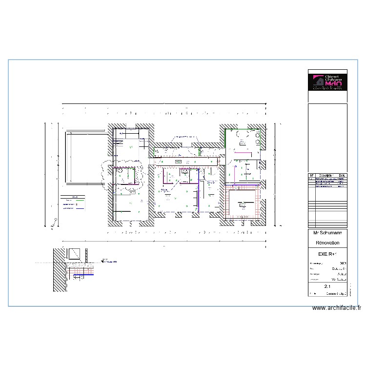 Plan Elec R1 Schumann V2. Plan de 0 pièce et 0 m2