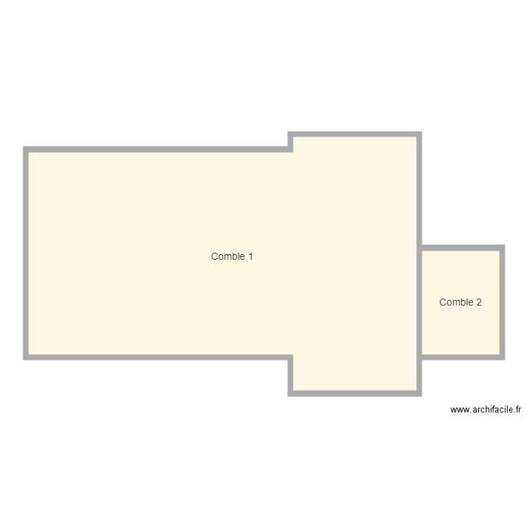 sargé combles. Plan de 0 pièce et 0 m2