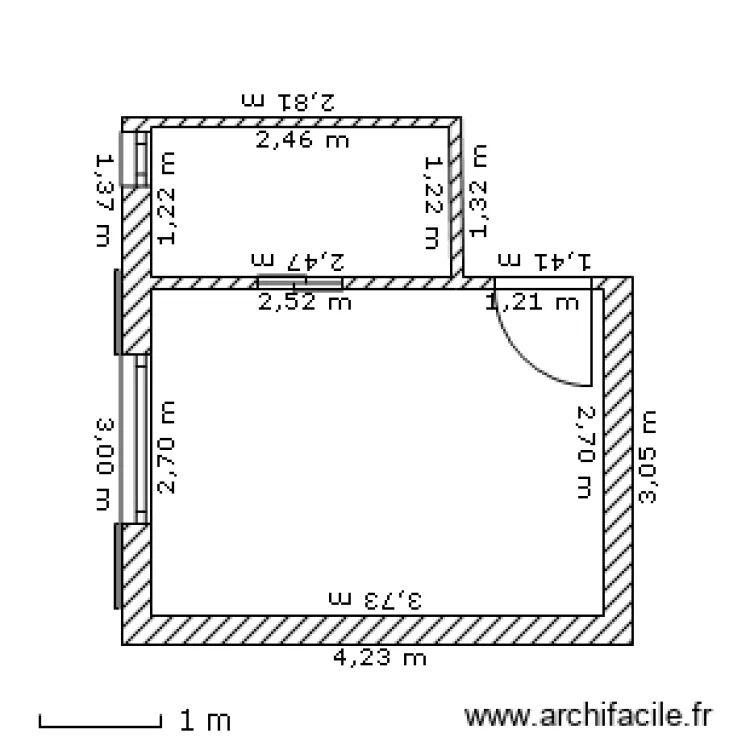 chambre amis métrée. Plan de chambre amis métrée. Plan de