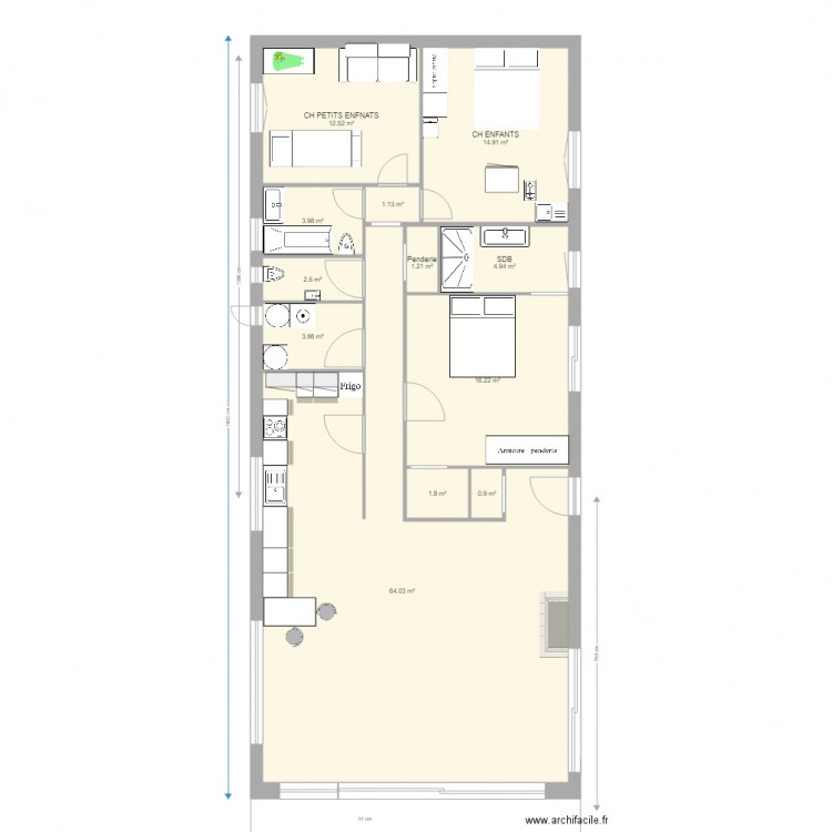 castaldo plein BERNARD 3. Plan de 0 pièce et 0 m2