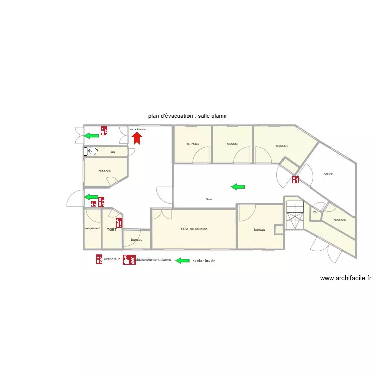 ulamir. Plan de 