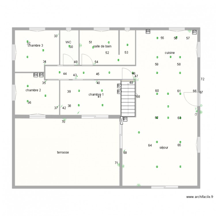 jeremy éclairage. Plan de 0 pièce et 0 m2