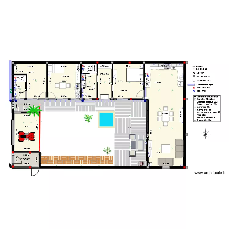 huanchaquito projet. Plan de 19 et 423 m² huanchaquito projet. Plan de 19 et 423 m²
