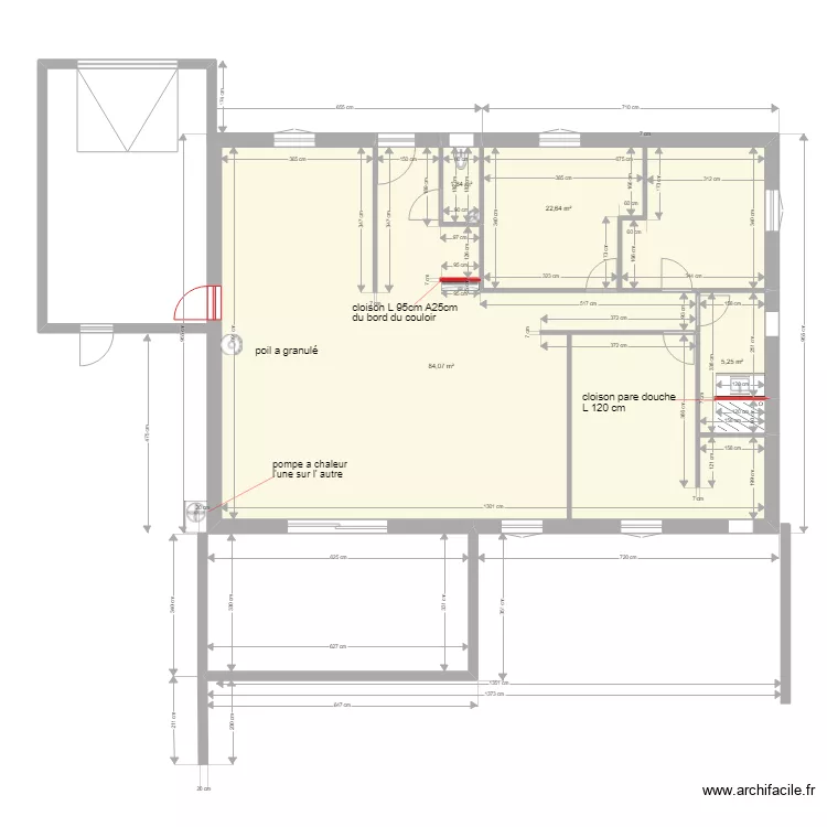 maison malaucene 9. Plan de 