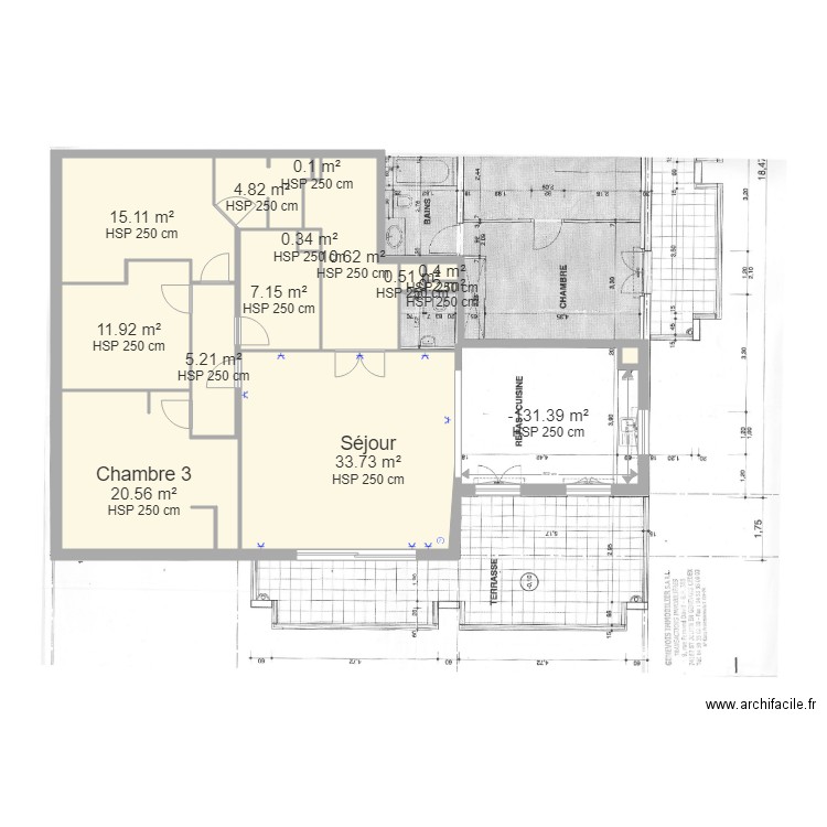 Saint Julien. Plan de 0 pièce et 0 m2