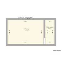 chambre etage gite 2