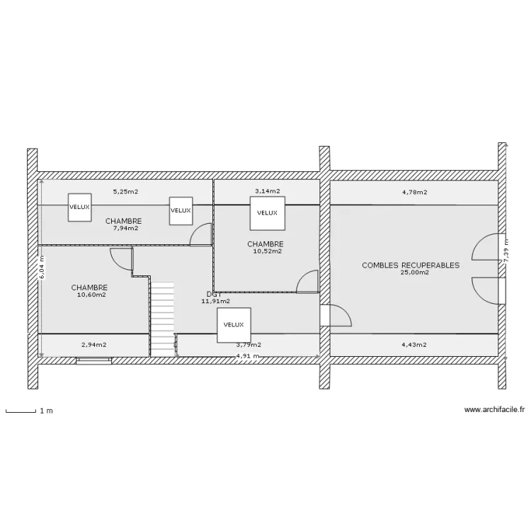 arpege etage 2. Plan de 