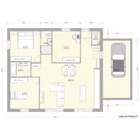 plan maison 11m