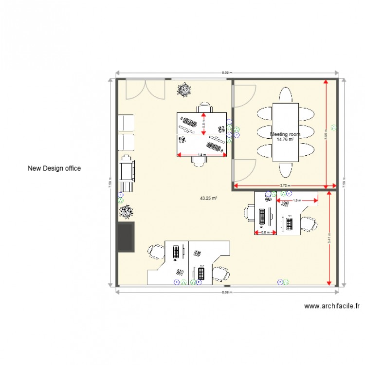 Menara Bosowa Office. Plan de 0 pièce et 0 m2