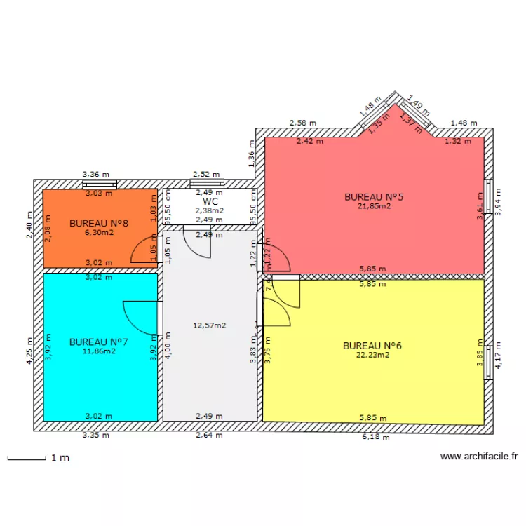 19 2eme &eacute;tage png. Plan de 