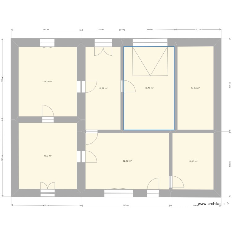 Maison 42 av des Cevennes. Plan de 0 pièce et 0 m2