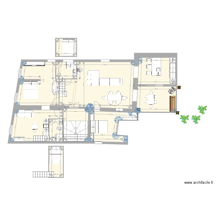 PLACE NATIONALE avec côtes. Plan de 0 pièce et 0 m2