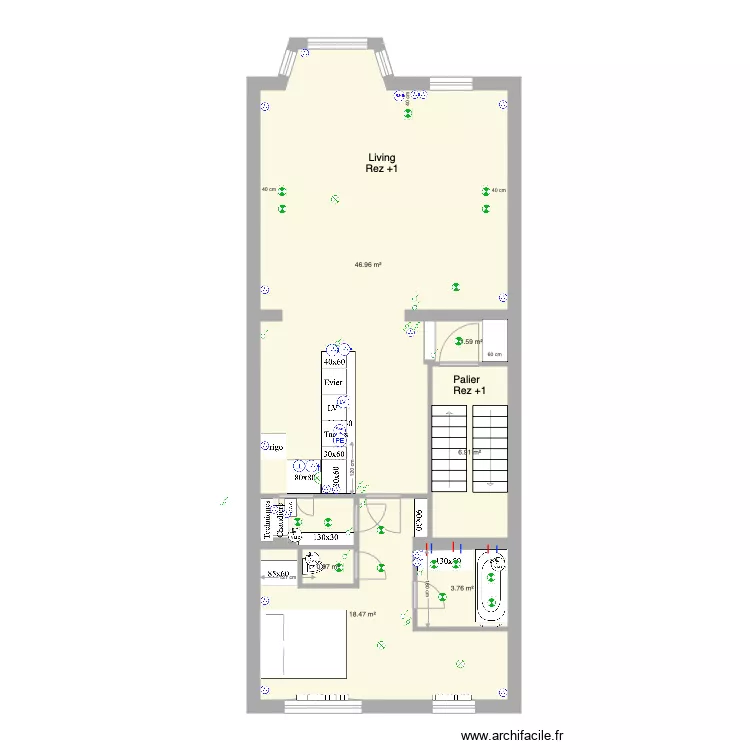 Marie Jos&eacute; Rez1 Version petite 2e permis Darek. Plan de 0 pièce et 0 m2