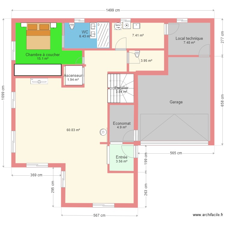 NoirmontRez26. Plan de 0 pièce et 0 m2