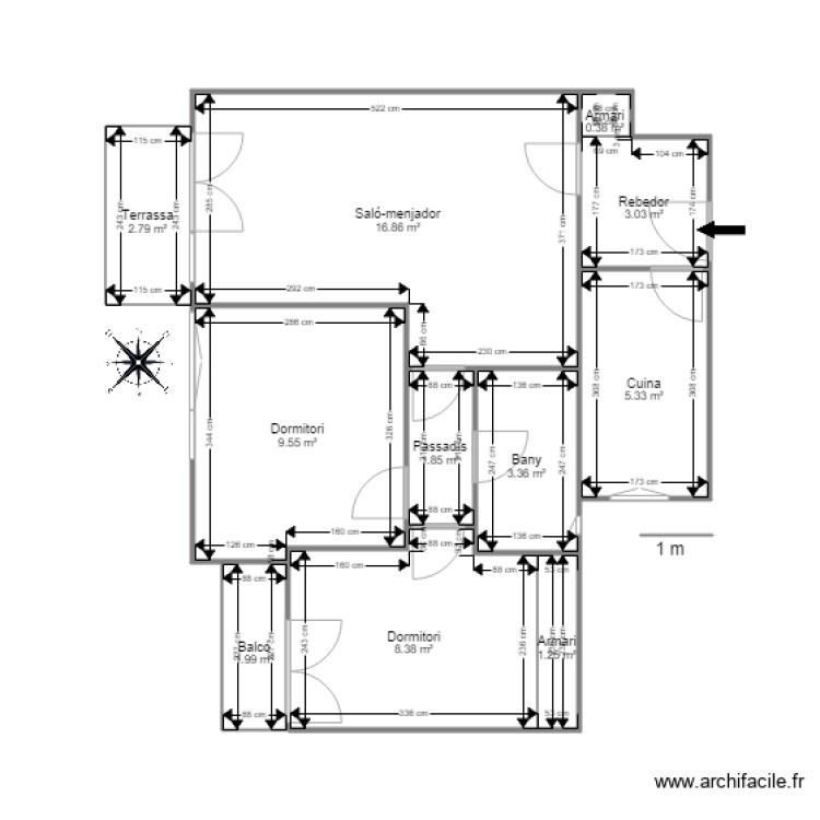 ED CONFORT 3 1. Plan de 0 pièce et 0 m2