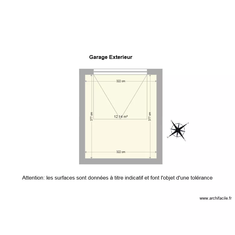 Surbourg Garage exterieur 1. Plan de 