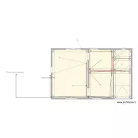 circuits lumi&egrave;re S&eacute;jour bureau cuisine cave buanderie cellier chaufferie