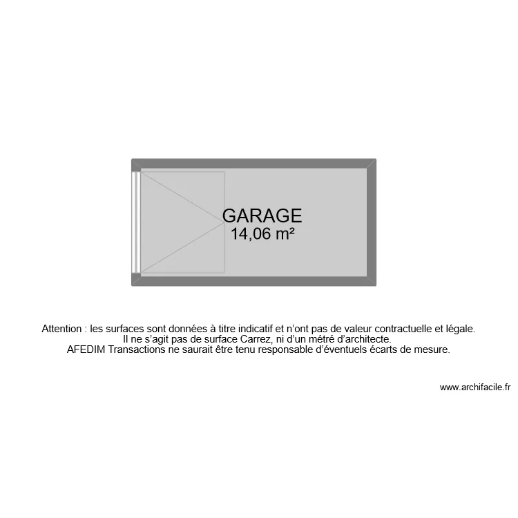 BI 10707 GARAGE . Plan de BI 10707 GARAGE . Plan de