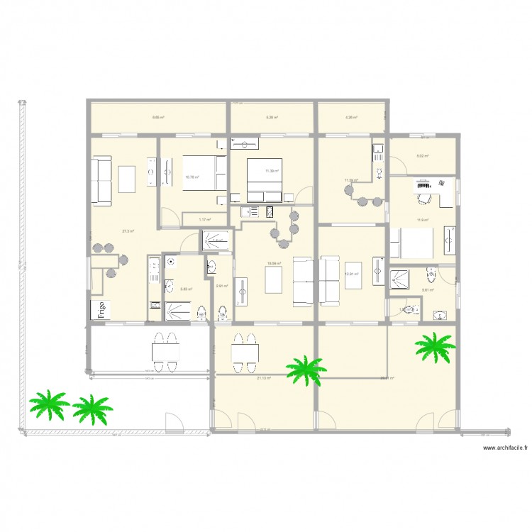 ktio6. Plan de 0 pièce et 0 m2