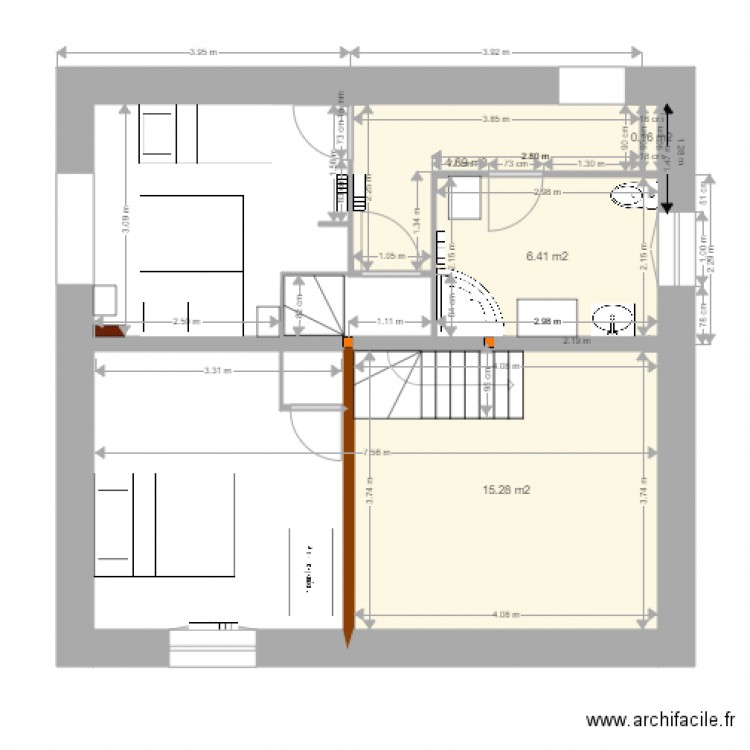 grange V40 du 28 mars . Plan de 0 pièce et 0 m2