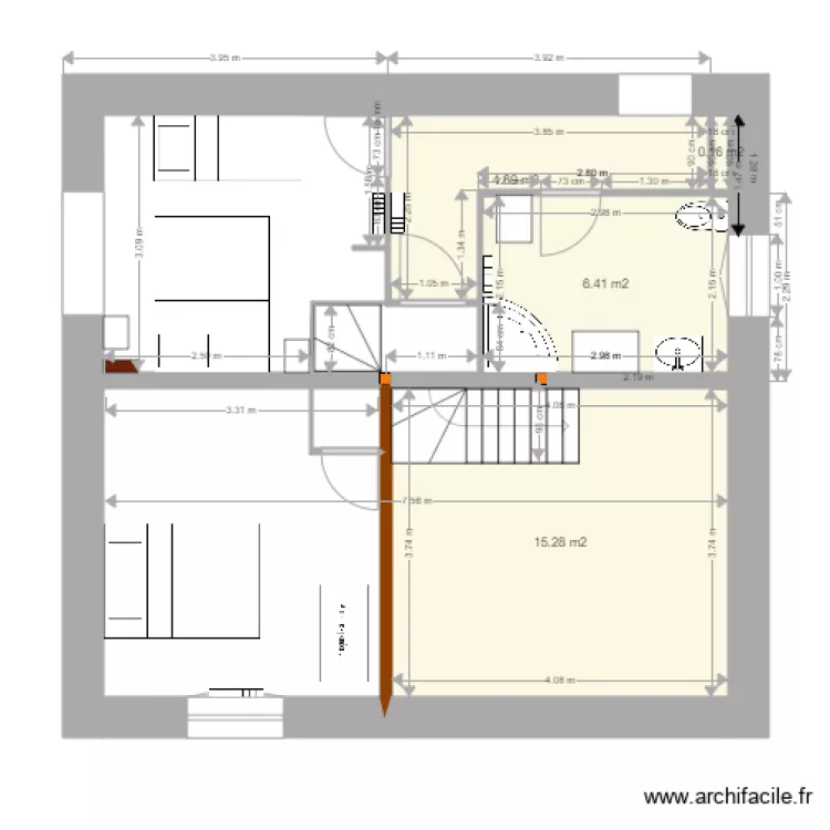 grange V40 du 28 mars . Plan de 